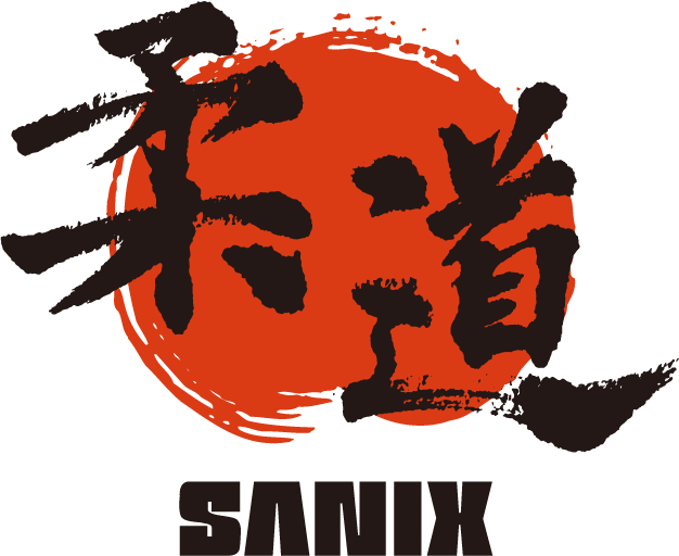 サニックス旗福岡国際中学生柔道大会のロゴ
