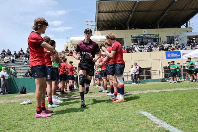 ・
【フォトギャラリー📸】
5/5 大会5日目 Part5

男子15人制 5・6位決定戦
桐蔭学園(神奈川) vs ハミルトン ボーイズ(NZL)

🏉サニックスワールドラグビーユース交流大会2025🏉

📅2025年4月28日(月)〜5月5日(月・祝)
※休養日：4月30日(水)、5月2日(金)、5月4日(日・祝)

〈女子セブンズ〉
📅2025年4月28日(月)～4月29日(火・祝)

🏟️グローバルアリーナ(福岡県宗像市)

#サニックスワールドラグビーユース交流大会
#サニックスワールドラグビーユース交流大会2025
#ラグビー 
#高校ラグビー
#サニックス
#sanix 
#オーストラリア 
#中華台北 
#イングランド 
#フィジー 
#韓国 
#ニュージーランド 
#ホンコン・チャイナ
#日本 
#宗像市 
#グローバルアリーナ 
#新谷あやか 
#福岡イベント
#ラグビー女子 
#ラグビー観戦